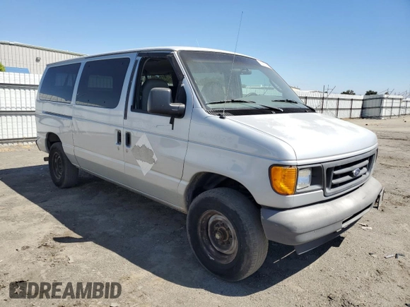 2005 Ford Econoline Passenger XL with VIN 1FBNE31L05HA76283, listed as a Copart auction lot 65845314 with Not Provided miles and Clean Title. Bid and sale history available at carsss.com. Image 4.