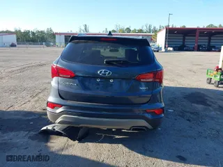 2017 Hyundai Santa Fe Sport 2.4L with VIN 5NMZU3LB8HH015643, listed as a IAAI auction lot 41855144 with 85,059 mi miles. Bid and sale history available at carsss.com. Image 16.