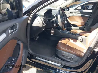 2018 Audi A3 Sedan Premium with VIN WAUAUGFF8J1041935, listed as a IAAI auction lot 41700356 with 44,611 mi miles. Bid and sale history available at carsss.com. Image 5.