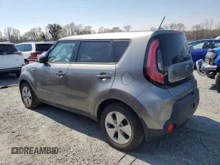 2015 Kia Soul with VIN KNDJN2A27F7121724, listed as a Copart auction lot 51036535 with 57,590 mi miles and Salvage Title. Bid and sale history available at DreamBid. Image 2.