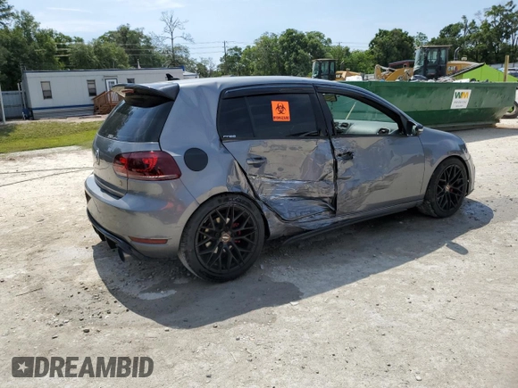 2012 Volkswagen GTI w/Conv & Sunroof PZEV с VIN WVWHD7AJ4CW274259, выставлен на аукционе Copart как лот 58086095 с пробегом 161 310 миль миль и Списание • Salvage title. История ставок и продаж доступна на DreamBid. Изображение 3.