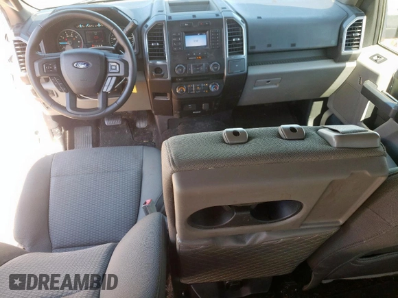 2018 Ford F-150 XL with VIN 1FTEW1CP6JKF21152, listed as a Copart auction lot 58064955 with 66,371 mi miles and Salvage title. Bid and sale history available at DreamBid. Image 8.