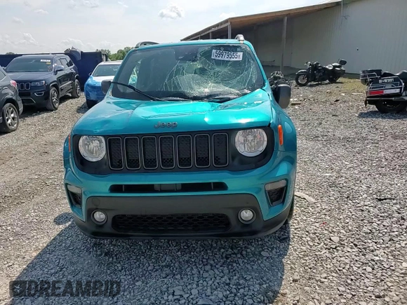 2021 Jeep Renegade Latitude z VIN ZACNJCBB7MPM57579, wystawiony jako Copart lot #59979555 z przebiegiem 49 272 mil mil oraz Szkoda całkowita • Salvage title. Historia ofert i sprzedaży dostępna na DreamBid. Obrazek 14.