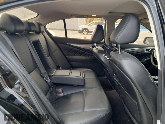 2015 Infiniti Q50 Premium z VIN JN1BV7AR8FM422960, wystawiony jako Copart lot #56393115 z przebiegiem 177 379 mil mil oraz Szkody całkowita. Historia ofert i sprzedaży dostępna na DreamBid. Obrazek 10.