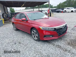 2020 Honda Accord EX-L with VIN 1HGCV1F59LA127420, listed as a IAAI auction lot 42379483 with 59,514 mi miles and . Bid and sale history available at DreamBid. Image 1.