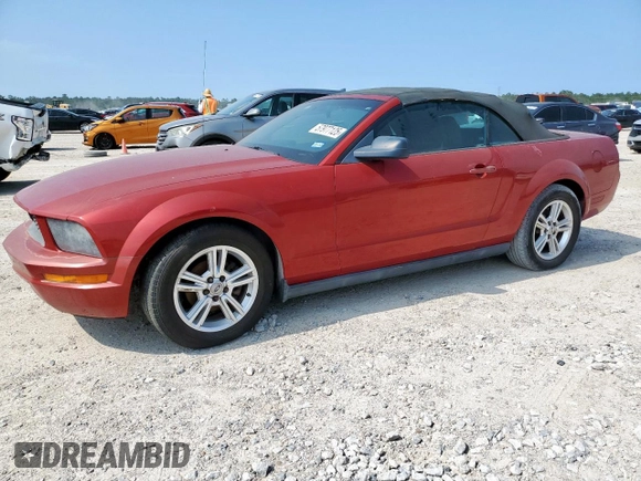 2008 Ford Mustang Deluxe with VIN 1ZVHT84NX85128644, listed as a Copart auction lot 57977125 with 93,500 mi miles and Clean title. Bid and sale history available at DreamBid. Image 1.