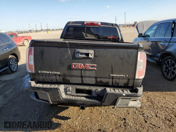 2018 GMC Canyon 4WD Denali with VIN 1GTG6EEN0J1131312, listed as a Copart auction lot 72024534 with 143,080 mi miles and Clean Title. Bid and sale history available at carsss.com. Image 6.