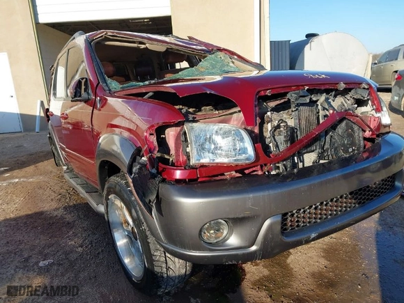 2004 Toyota Sequoia SR5 with VIN 5TDZT34A94S227998, listed as a IAAI auction lot 41154884 with 1 mi miles. Bid and sale history available at carsss.com. Image 1.