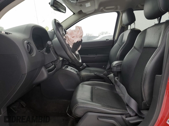 2017 Jeep Compass Sport with VIN 1C4NJCBA6HD166005, listed as a Copart auction lot 87906275 with Not Provided miles and Salvage Title. Bid and sale history available at carsss.com. Image 7.
