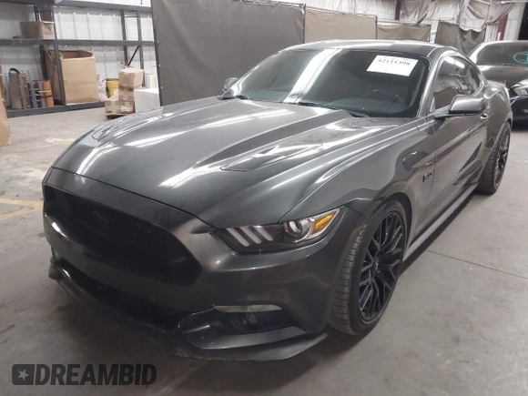 2017 Ford Mustang GT with VIN 1FA6P8CF8H5302998, listed as a IAAI auction lot 42111398 with 81,122 mi miles and . Bid and sale history available at DreamBid. Image 2.