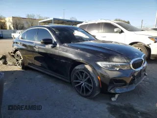 2022 BMW 3 Series 330e with VIN 3MW5P7J02N8C63335, listed as a Copart auction lot 43612135 with 8,535 mi miles and Salvage Title. Bid and sale history available at carsss.com. Image 4.