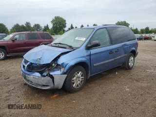 2007 Dodge Caravan SE with VIN 1D4GP25R87B203281, listed as a Copart auction lot 58088875 with 71,363 mi miles and Salvage title. Bid and sale history available at DreamBid. Image 1.