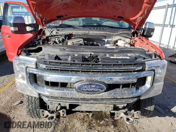 2021 Ford F-350 с VIN 1FT8X3BN5MEE14036, выставлен на аукционе Copart как лот 82715114 с пробегом 53 322 миль миль и Списание • Salvage title. История ставок и продаж доступна на DreamBid. Изображение 11.