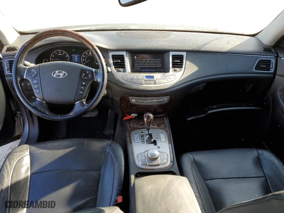2010 Hyundai Genesis with VIN KMHGC4DF5AU075116, listed as a Copart auction lot 88709655 with 124,203 mi miles and Non Repairable. Bid and sale history available at carsss.com. Image 8.
