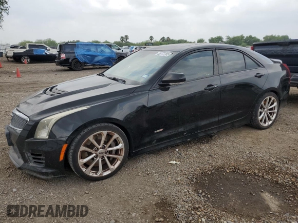 2016 Cadillac ATS-V z VIN 1G6AN5SY6G0142520, wystawiony jako Copart lot #55777205 z przebiegiem 81 157 mil mil oraz Szkoda całkowita • Salvage title. Historia ofert i sprzedaży dostępna na DreamBid. Obrazek 1.