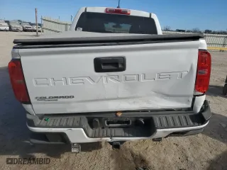 2021 Chevrolet Colorado 2WD Work Truck with VIN 1GCGSBEA2M1192933, listed as a Copart auction lot 83776604 with 67,846 mi miles and Salvage Title. Bid and sale history available at carsss.com. Image 6.