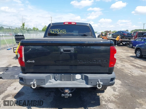 2014 Toyota Tundra Platinum with VIN 5TFAW5F15EX354983, listed as a IAAI auction lot 42392023 with 225,580 mi miles and . Bid and sale history available at DreamBid. Image 17.