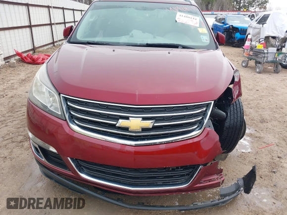 2016 Chevrolet Traverse LT z VIN 1GNKRHKD5GJ213065, wystawiony jako IAAI lot #41488144 z przebiegiem 146 625 mil mil oraz . Historia ofert i sprzedaży dostępna na DreamBid. Obrazek 13.