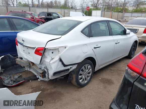 2018 Nissan Sentra S with VIN 3N1AB7AP6JY337785, listed as a IAAI auction lot 42025755 with 126,546 mi miles and . Bid and sale history available at DreamBid. Image 4.