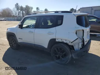 2018 Jeep Renegade Latitude with VIN ZACCJBBB8JPG87504, listed as a Copart auction lot 46987565 with 124,822 mi miles and Salvage Title. Bid and sale history available at carsss.com. Image 2.