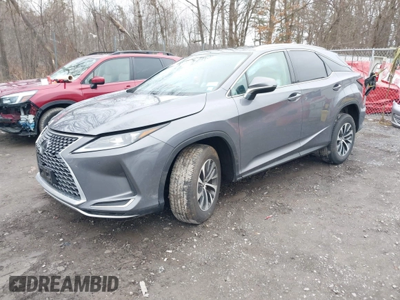 2021 Lexus RX with VIN 2T2HZMDA4MC259360, listed as a IAAI auction lot 41820519 with 57,747 mi miles. Bid and sale history available at carsss.com. Image 18.