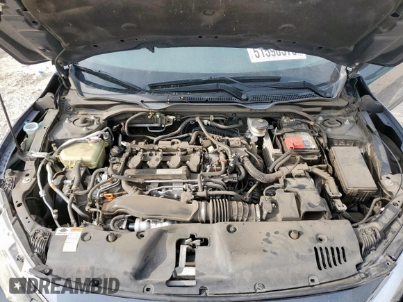 2016 Honda Civic EX-T z VIN 19XFC1F37GE012186, wystawiony jako Copart lot #51590575 z przebiegiem 121 041 mil mil oraz Szkoda całkowita • Salvage title. Historia ofert i sprzedaży dostępna na DreamBid. Obrazek 12.
