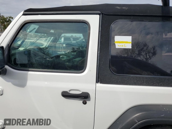 2024 Jeep Wrangler Sport S z VIN 1C4PJXAN9RW136328, wystawiony jako Copart lot #73871304 z przebiegiem Nie podano mil oraz Nie do naprawy • Non repairable. Historia ofert i sprzedaży dostępna na DreamBid. Obrazek 12.