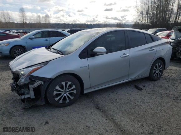 2016 Toyota Prius Four with VIN JTDKARFU2G3000854, listed as a Copart auction lot 49682505 with 96,880 mi miles and Salvage Title. Bid and sale history available at carsss.com. Image 1.