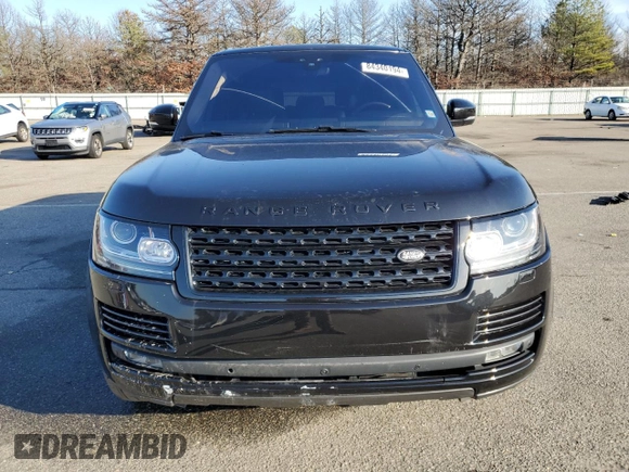 2017 Land Rover Range Rover with VIN SALGS5FE2HA322100, listed as a Copart auction lot 84340194 with 77,364 mi miles and Salvage title. Bid and sale history available at DreamBid. Image 5.