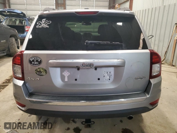 2016 Jeep Compass Latitude with VIN 1C4NJDEB9GD785500, listed as a Copart auction lot 50600975 with 86,649 mi miles and Salvage Title. Bid and sale history available at carsss.com. Image 6.