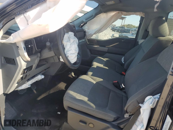 2022 Ford F-150 XL with VIN 1FTMF1E51NKD59265, listed as a Copart auction lot 77193424 with 38,590 mi miles and Salvage Title. Bid and sale history available at DreamBid. Image 7.