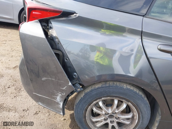 2019 Toyota Prius L Eco with VIN JTDKARFU2K3092671, listed as a IAAI auction lot 41435353 with 212,854 mi miles. Bid and sale history available at carsss.com. Image 17.