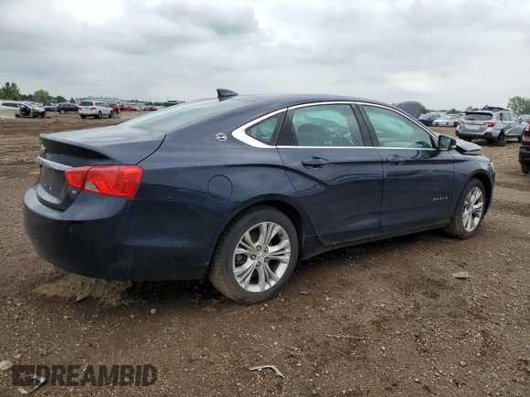2015 Chevrolet Impala LT with VIN 2G1125S32F9159211, listed as a Copart auction lot 61585405 with 152,361 mi miles and Salvage title. Bid and sale history available at DreamBid. Image 3.
