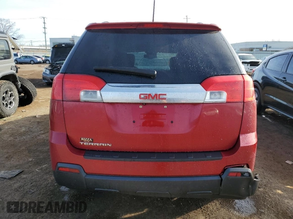 2015 GMC Terrain SLT with VIN 2GKALSEK0F6228439, listed as a Copart auction lot 48799445 with 99,418 mi miles and Salvage Title. Bid and sale history available at carsss.com. Image 6.