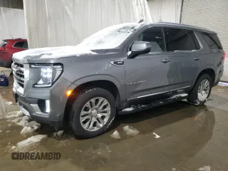 2021 GMC Yukon SLT with VIN 1GKS2BKD0MR429806, listed as a Copart auction lot 87789275 with 47,874 mi miles and Salvage Title. Bid and sale history available at carsss.com. Image 1.