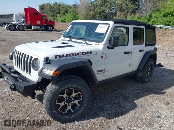 2019 Jeep Wrangler Unlimited Rubicon с VIN 1C4HJXFN5KW601223, выставлен на аукционе IAAI как лот 42118985 с пробегом 81 259 миль миль и . История ставок и продаж доступна на DreamBid. Изображение 2.