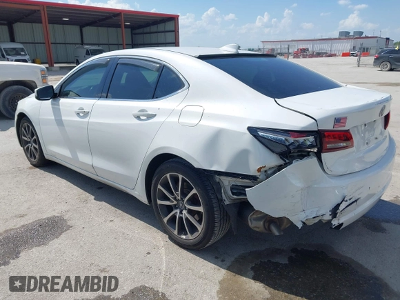 2017 Acura TLX with VIN 19UUB1F34HA010640, listed as a IAAI auction lot 42569091 with 98,310 mi miles and . Bid and sale history available at DreamBid. Image 3.