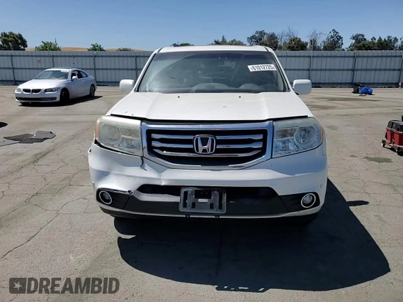 2013 Honda Pilot Touring with VIN 5FNYF4H95DB016049, listed as a Copart auction lot 61012725 with 104,252 mi miles and Salvage title. Bid and sale history available at DreamBid. Image 14.