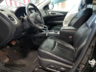 2017 Nissan Pathfinder Platinum with VIN 5N1DR2MM0HC680259, listed as a Copart auction lot 61242585 with 126,562 mi miles and Clean title. Bid and sale history available at DreamBid. Image 7.