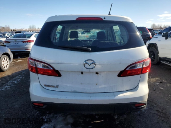 2013 Mazda 5 Touring with VIN JM1CW2CL6D0155560, listed as a Copart auction lot 44722385 with 307,482 mi miles and Salvage Title. Bid and sale history available at carsss.com. Image 6.