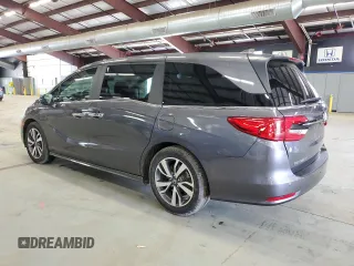 2022 Honda Odyssey Touring with VIN 5FNRL6H83NB061024, listed as a Copart auction lot 55073695 with 31,440 mi miles and Salvage title. Bid and sale history available at DreamBid. Image 2.