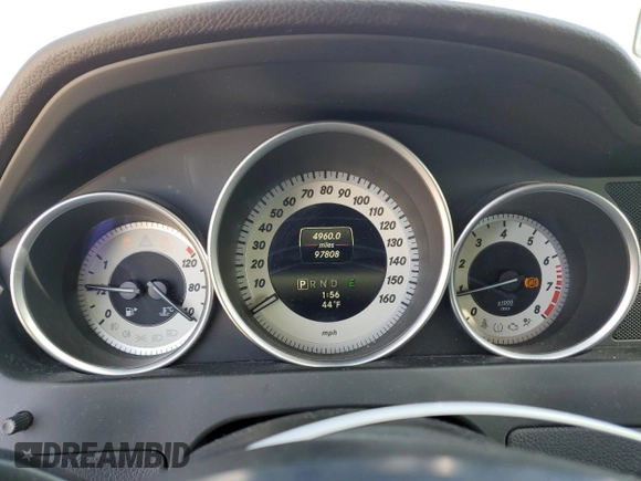 2014 Mercedes-Benz C C 250 Sport with VIN WDDGF4HB0EA966026, listed as a Copart auction lot 45194465 with 97,808 mi miles and Salvage Title. Bid and sale history available at carsss.com. Image 9.