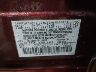 2021 Nissan Sentra SV z VIN 3N1AB8CV7MY269423, wystawiony jako IAAI lot #41393329 z przebiegiem 45 417 mil mil oraz . Historia ofert i sprzedaży dostępna na DreamBid. Obrazek 9.