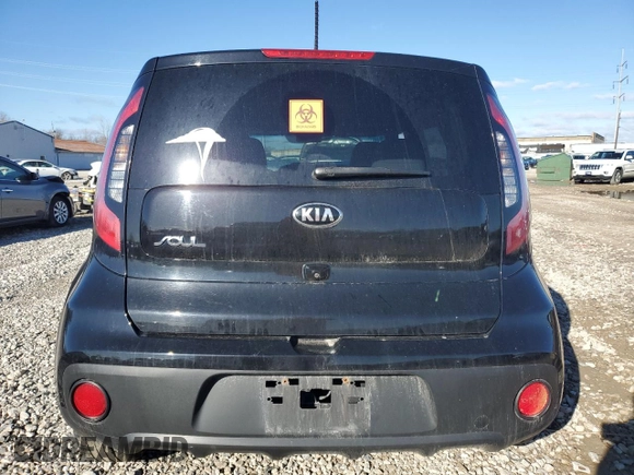 2019 Kia Soul z VIN KNDJN2A23K7694887, wystawiony jako Copart lot #49409285 z przebiegiem Nie podano mil oraz Szkoda całkowita • Salvage title. Historia ofert i sprzedaży dostępna na DreamBid. Obrazek 6.
