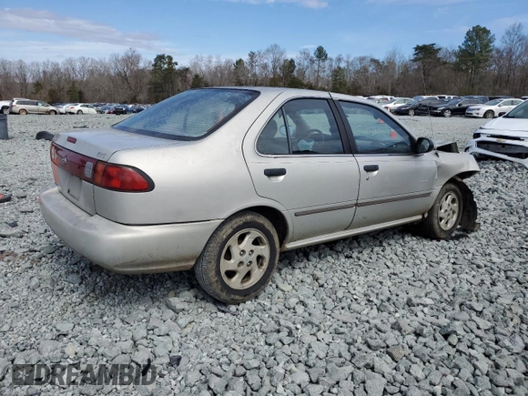 1999 Nissan Sentra XE with VIN 1N4AB41D6XC717640, listed as a Copart auction lot 47634695 with 286,038 mi miles and Salvage title. Bid and sale history available at DreamBid. Image 3.