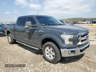 2017 Ford F-150 XL with VIN 1FTFW1EG1HKD84861, listed as a Copart auction lot 53376675 with 117,301 mi miles and Salvage title. Bid and sale history available at DreamBid. Image 4.