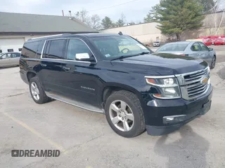 2015 Chevrolet Suburban LTZ with VIN 1GNSKKKCXFR278762, listed as a IAAI auction lot 41837990 with 229,339 mi miles. Bid and sale history available at carsss.com. Image 1.