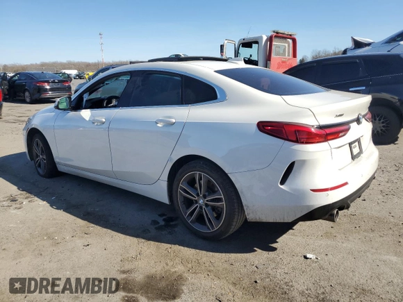 2021 BMW 2 Series 228i xDrive with VIN WBA73AK01M7H21918, listed as a Copart auction lot 48742195 with 30,674 mi miles and Salvage Title. Bid and sale history available at DreamBid. Image 2.