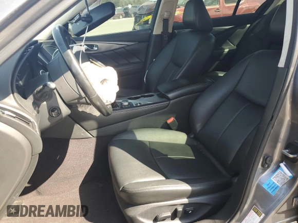 2016 Infiniti Q50 2.0t Premium with VIN JN1CV7AR1GM252284, listed as a Copart auction lot 43807775 with 107,735 mi miles and Salvage Title. Bid and sale history available at carsss.com. Image 7.