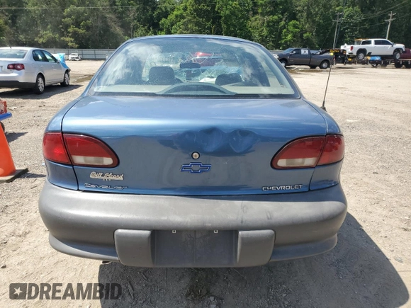 1998 Chevrolet Cavalier with VIN 3G1JC5241WS810840, listed as a Copart auction lot 61830165 with Not provided miles and Salvage title. Bid and sale history available at DreamBid. Image 6.